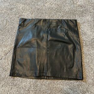 Dynamite Faux Leather Skirt